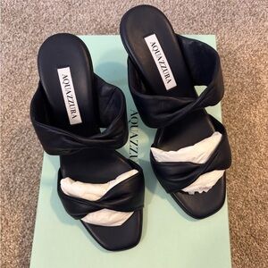 Aquazzura NavyWomen's Twist Sandals